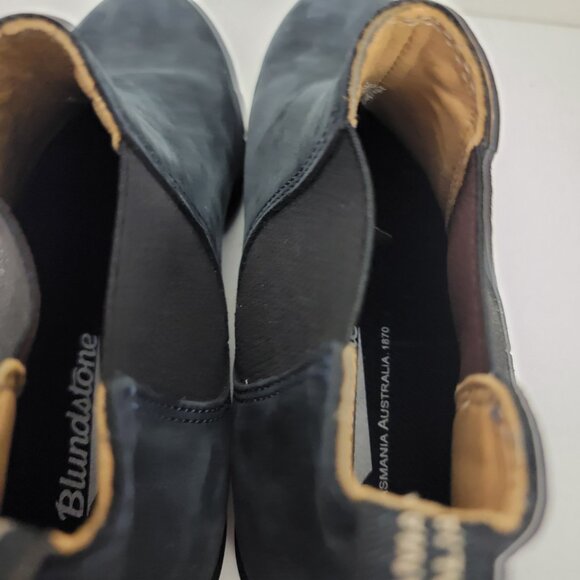 Blundstone BL1975 Ankle Chelsea Boot in Blue Nubuck 8.5 - Picture 10 of 10